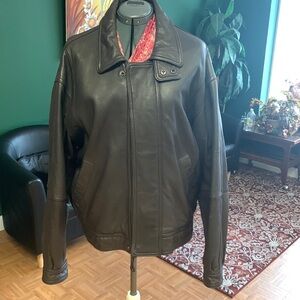 - Ottimo Men’s leather jacket sz for L